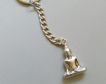 Buddha KEY RING (or Bag Charm)