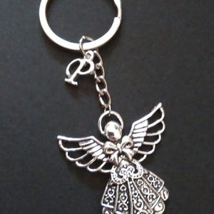 Schutzengel SCHLÜSSELANHÄNGER (oder Taschenanhänger) Personalisiert