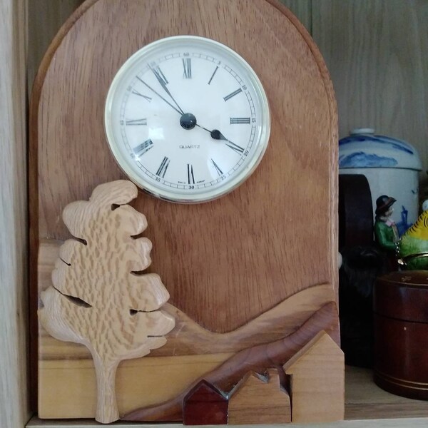 Wood Clock Etsy UK
