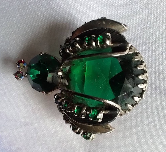 希少！David GRAU  agateヴィンテージ ブローチ7849 David GRAU RARE Vintage DAG Brooch 1940-1950-1960 Flower