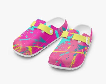UC Printed Nurse Clogs