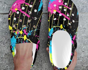 UC Printed Nurse Clogs