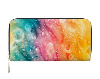 UC Long Leather Clutch Wallet