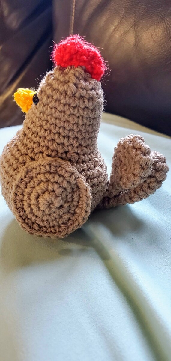 Critter Plush - Crochet Chicken