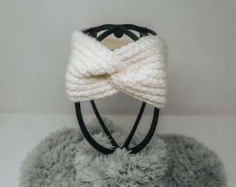 Crochet Earwarmer | Crochet Headwrap | Handmade Turban | Salome Earwarmer | Crochet Turban | Crochet Headband | Ready to ship