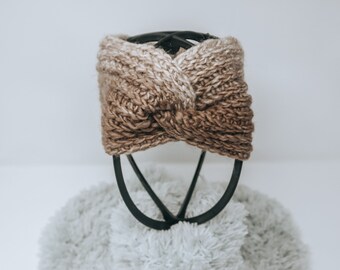 Crochet Earwarmer | Crochet Headwrap | Handmade Turban | Salome Earwarmer | Crochet Turban | Crochet Headband | Ready to ship