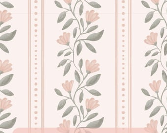 Nahtloses Vintage-Aquarellmuster mit floralen Motiven, nahtloses Muster mit pastellfarbenen Wildblumen, botanischer Druck für Stoffe, Scrapbooking, digitales Design