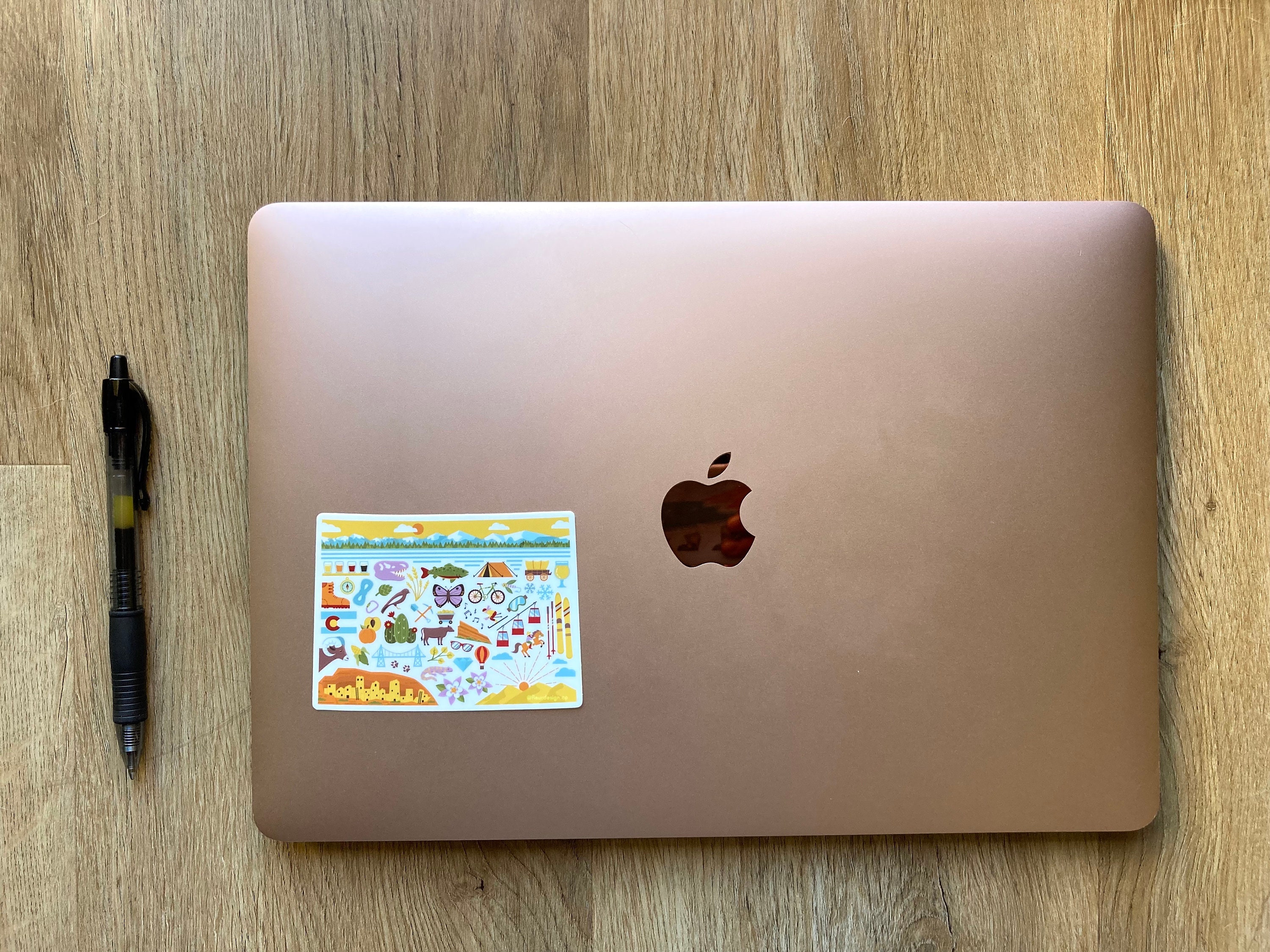 Colorado Sticker, Colorado Decal, Colorado Gift, Vinyl State Sticker ...