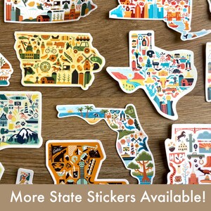 Colorado Sticker, Colorado Decal, Colorado Gift, Vinyl State Sticker, Weatherproof Bumper Sticker, Cute Waterproof Water Bottle Sticker image 5