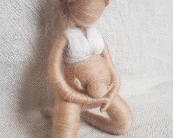elsa birthing doll