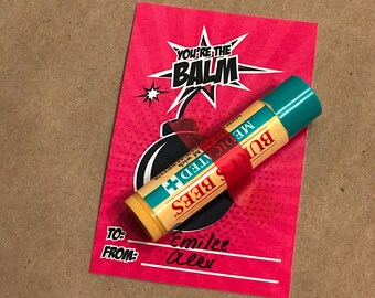 You're The Balm Printable Valentine Cards | Digital File