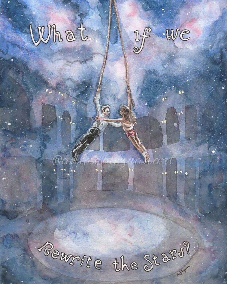 Rewrite the Stars Greatest Showman Print | Etsy