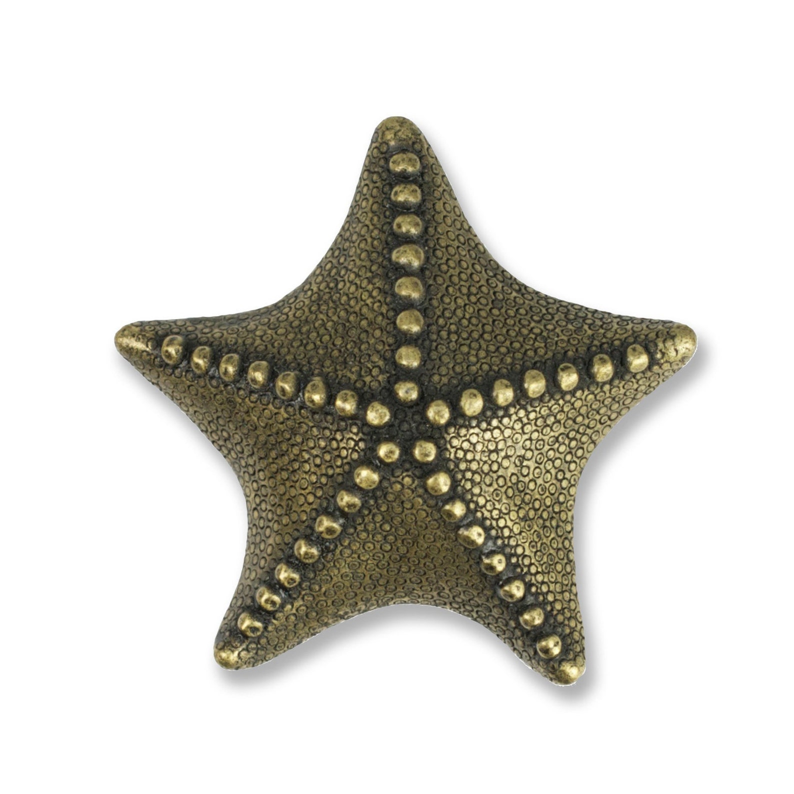 Starfish Drawer Pulls Sea Star Knobs Ocean Theme Drawer Etsy
