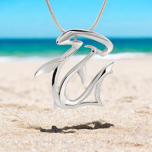 Shark Necklace for Men and Women-  Shark Pendant for Women, Shark Charm 925, Shark Jewelry for Women, Gifts for Shark Lovers