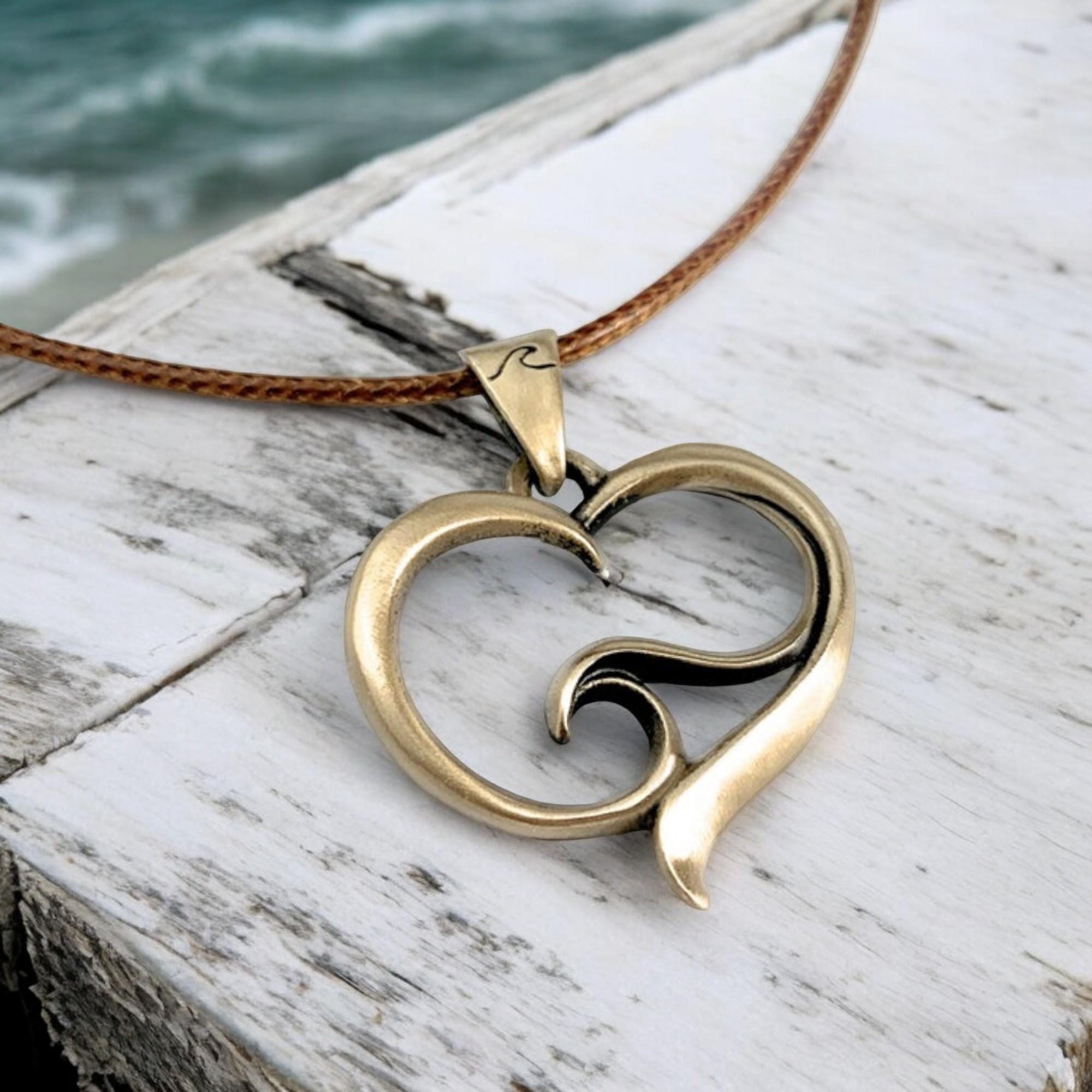 Wave Necklace Etsy