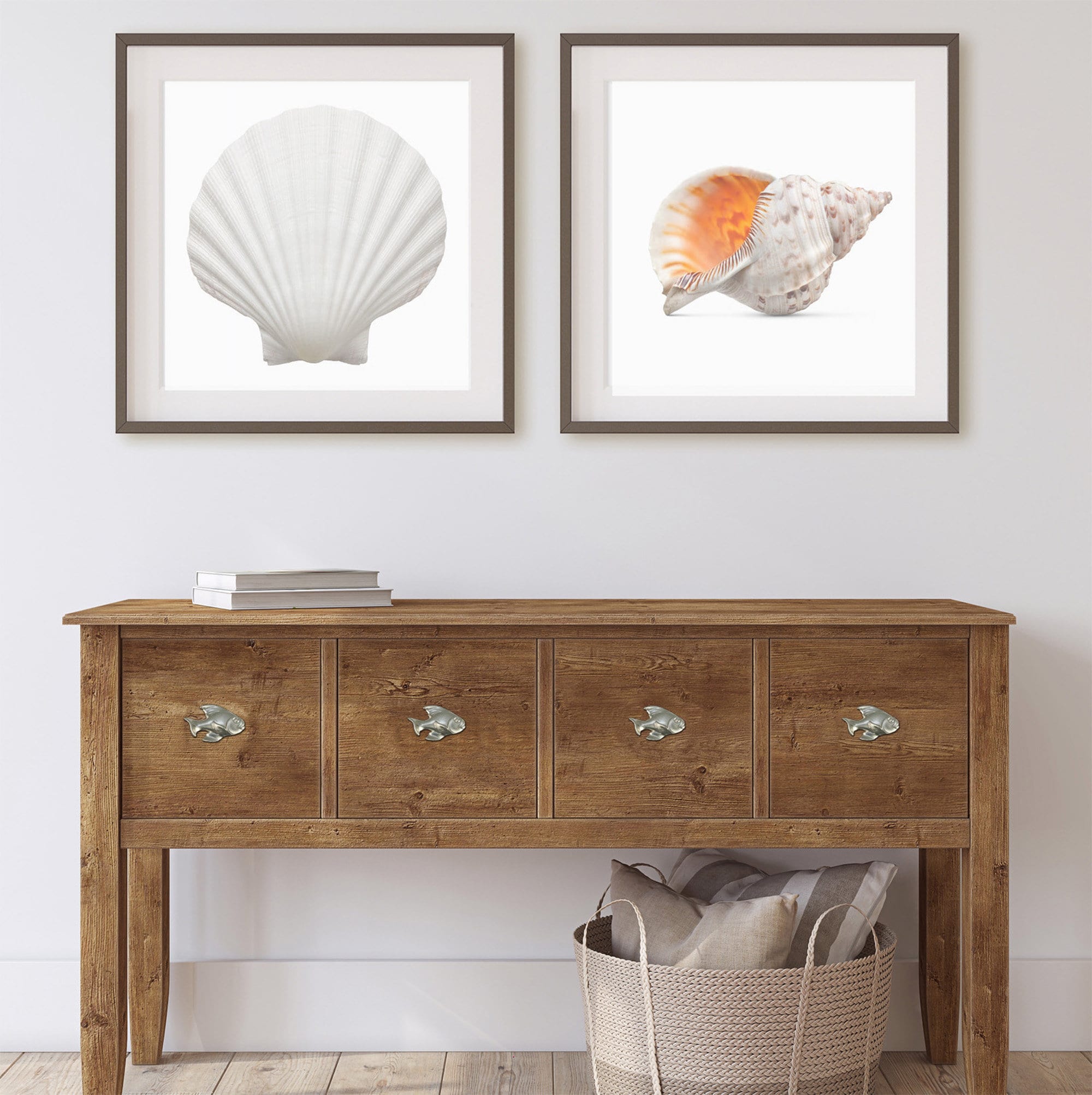 Ocean Theme Drawer Pulls and Knobs Fish Drawer Pulls Beach Etsy