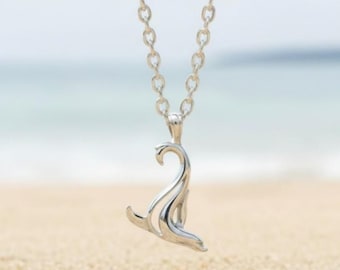 Sterling Silver Sea Lion Necklace: Beachy Ocean Charm