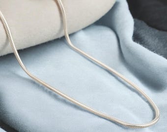 Snake Chain Sterling Silver - Etsy