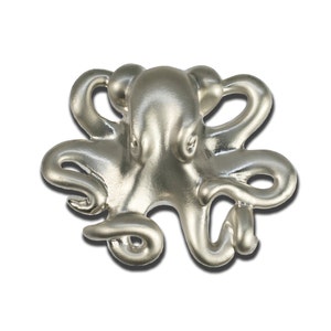 Octopus Drawer Pulls, Beach Decor, Coastal Drawer Pulls, Nautical Drawer Pulls, Sea Life Cabinet Knobs, Ocean Theme Drawer Pulls and Knobs