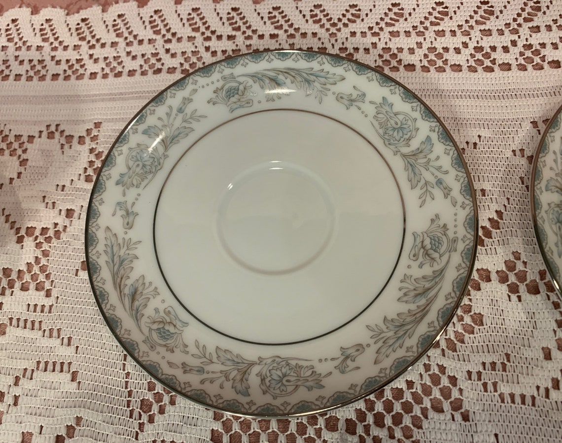 Noritake China Belmont Cups and Saucers 2 Sets 5609 Etsy