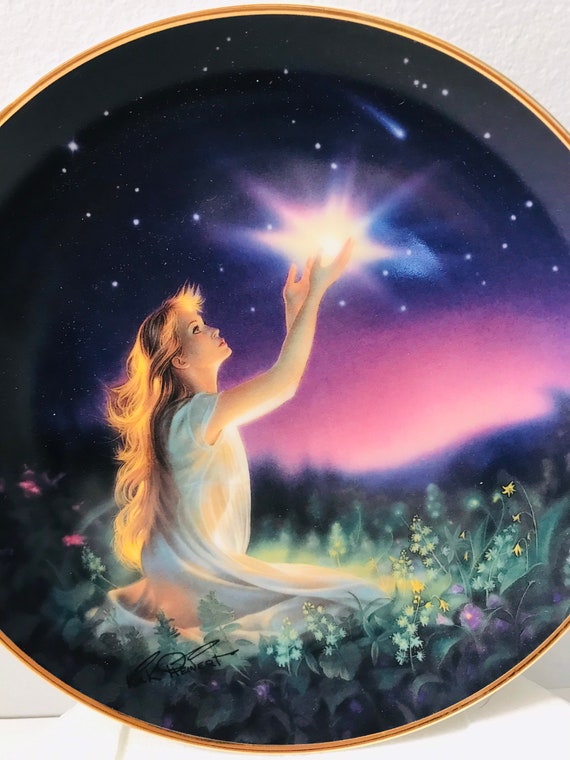 CRYSTAL POWER Franklin mint heirloom 8 pouces plaque Y2872 Etsy