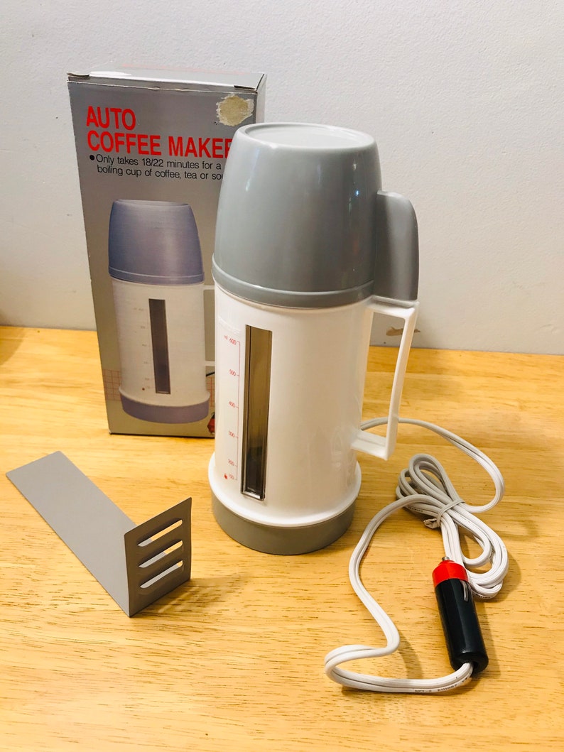 Vintage Auto Coffee Maker for Car Truck Auto Lighter Socket Etsy