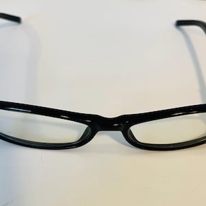 VTG Gucci GG1416 807 Black Eyeglasses Frames Made In Italy