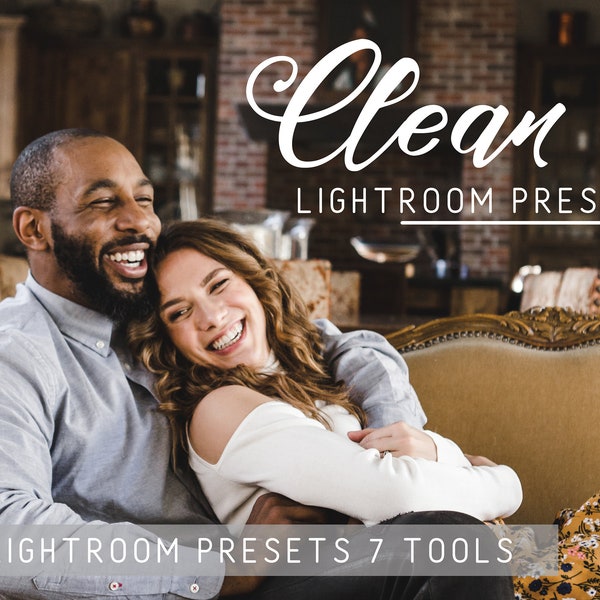 Clean Lightroom Presets ~ Desktop und Mobile Friendly. 6 Presets und 7 Tools