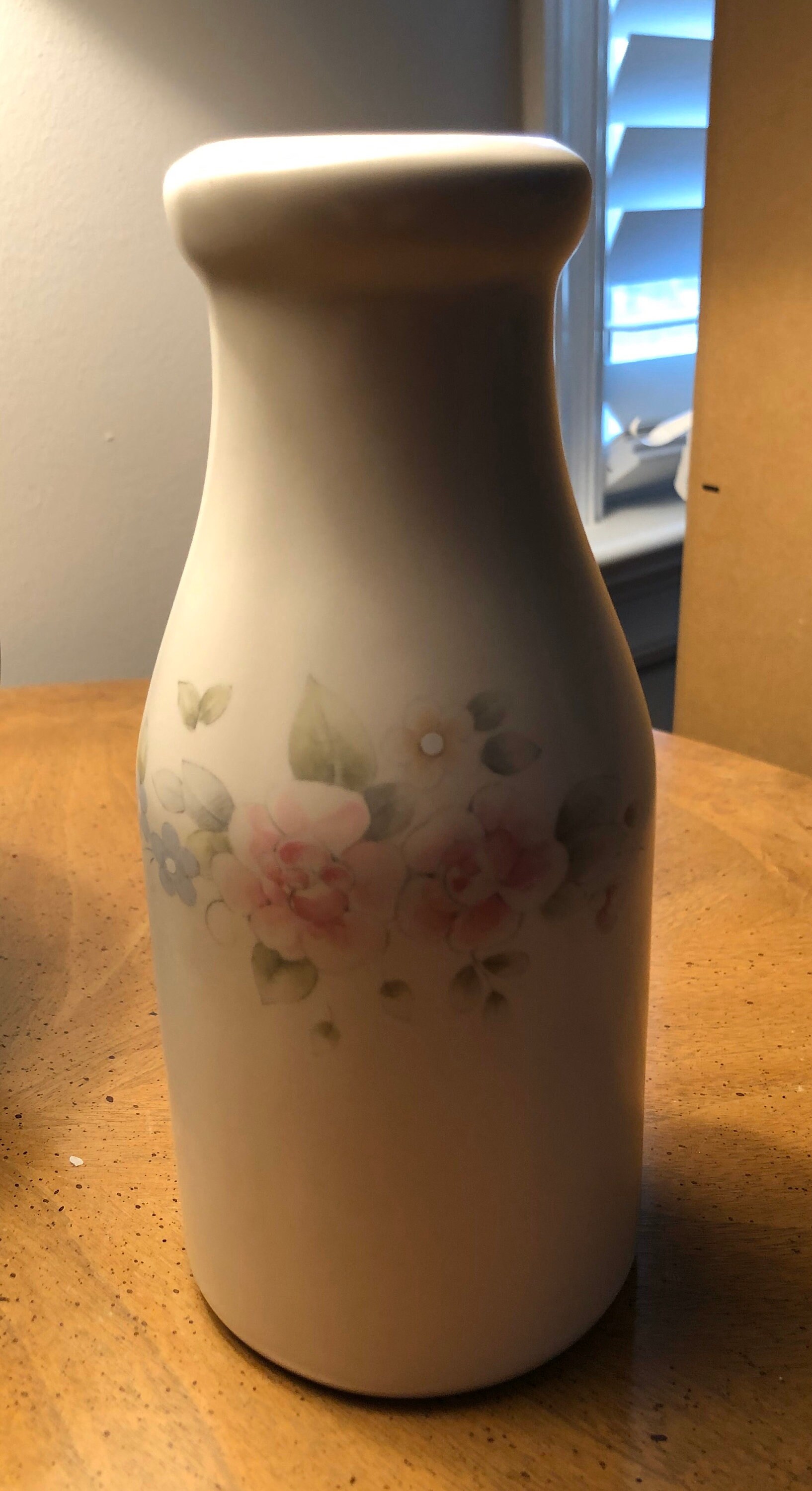 Pfaltzgraff Decorative Milk Bottle Vase Etsy
