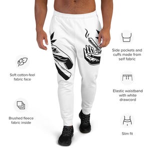 Pass the Vibes Joggers – Unisex Cannabis-Inspired Streetwear