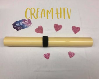Crème HTV - fer sur-t-shirt vinyle - crème Siser HTV-vinyle Vinyl - Craft de transfert de chaleur