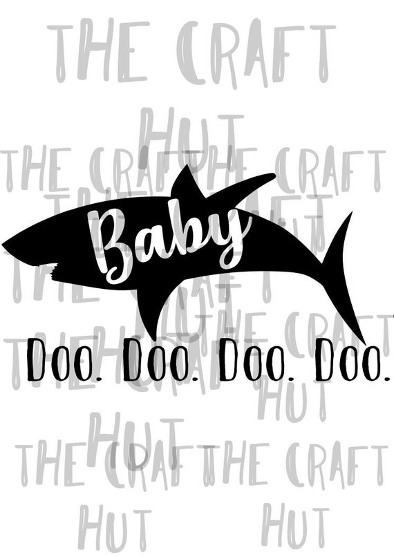 Download Baby Shark Cut File Shark Family Svg