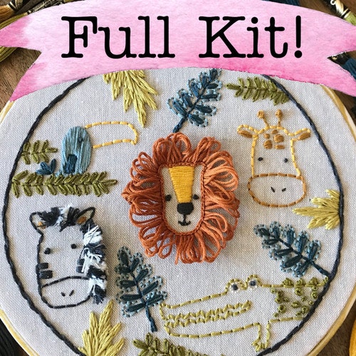 Embroidery Kit Funny Quote Embroidery Design Hoop Art Hand Etsy