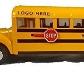 Conventional Hood School Bus Custom Lettered