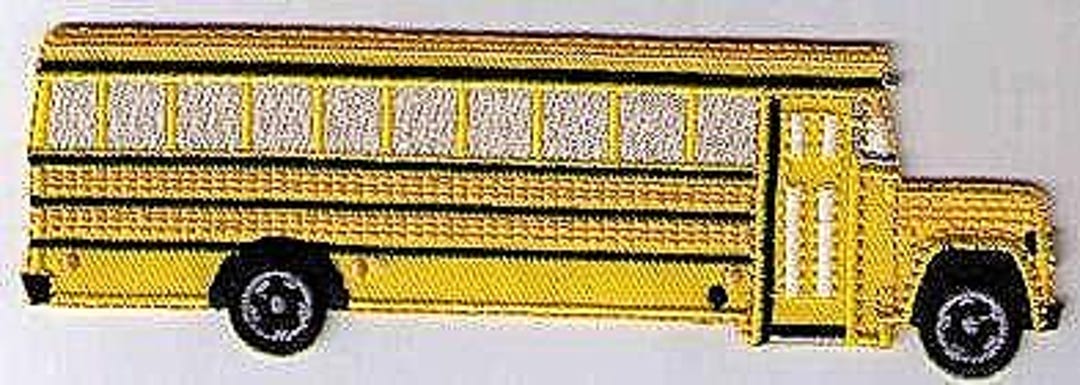 School Bus Patch, - Etsy