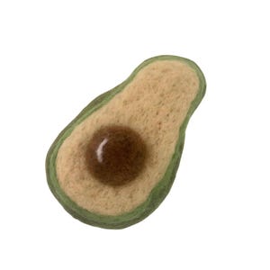 wool avogatto cat toy | avocado catnip toy