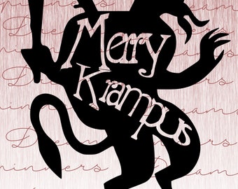 Feliz Krampus DIGITAL archivos svg y png