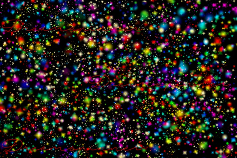 Multi-color Christmas Lights Digital Overlay PNG File | Etsy