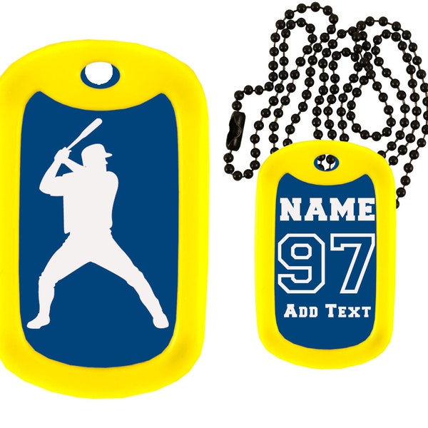 Baseball Necklace Etsy