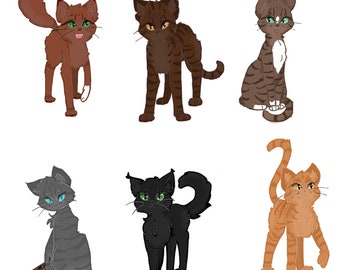 warrior cats etsy