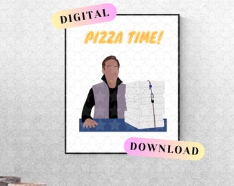 Pizza Time! ~ Peter Parker Spider-Man Art ~ DIGITAL DOWNLOAD