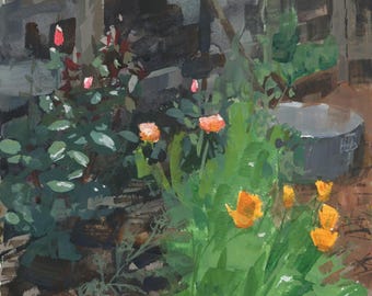 Original: Rose Garden at Flume Road Flowers