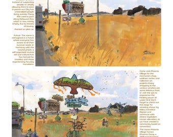 Solarpunk Plein Air: Phoenix Village