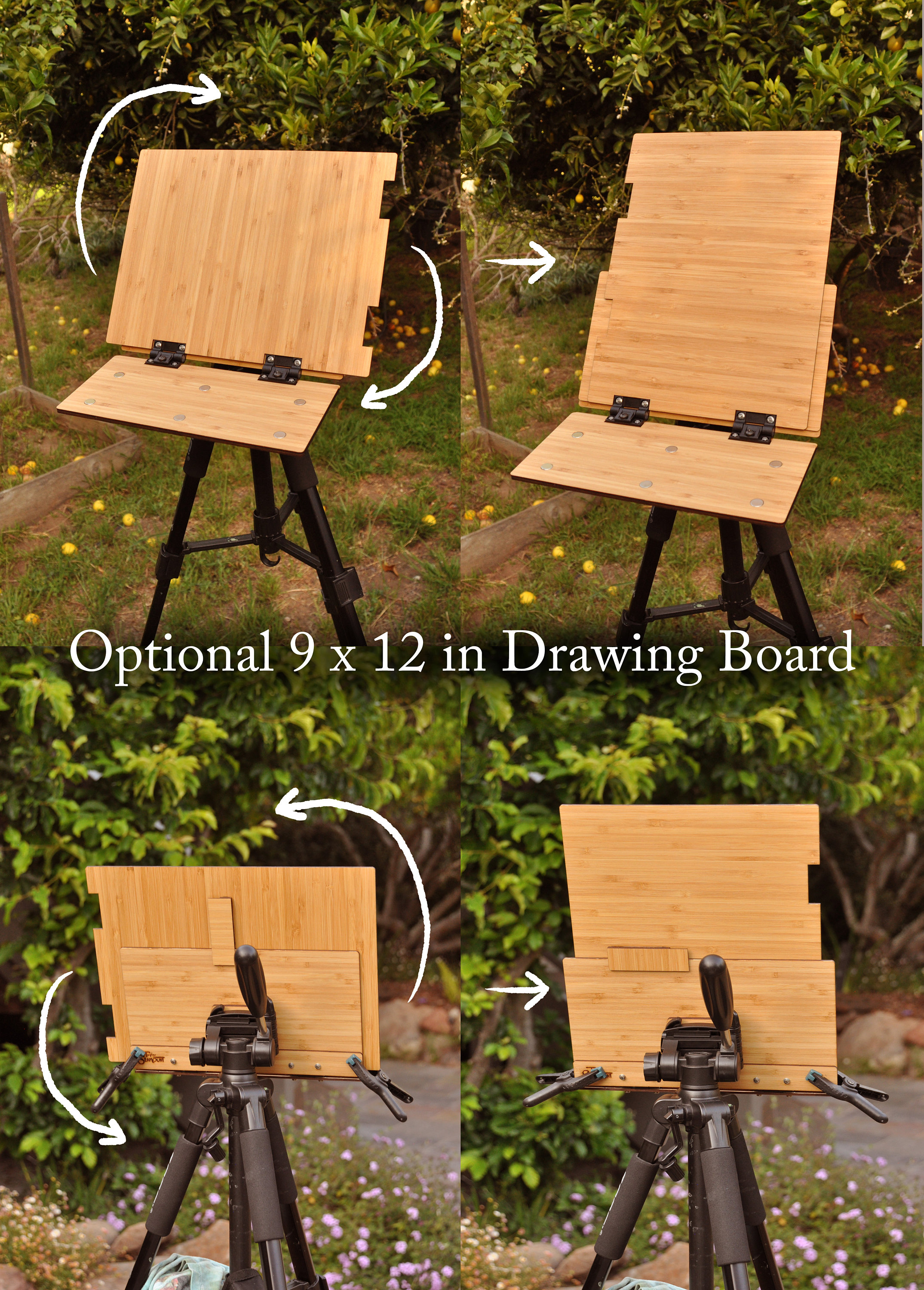 The Gurney Sketch Easel is Complete! - Michele Clamp Art