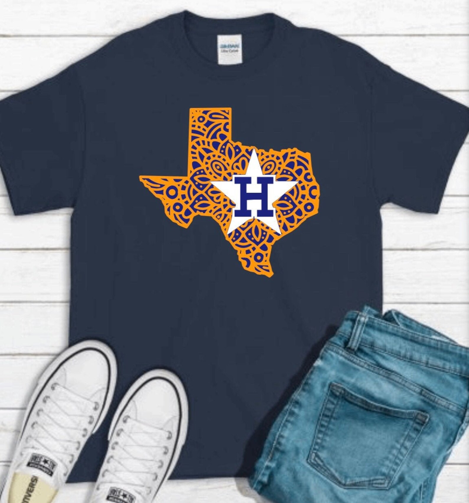 Astros Baseball Graphic Tee Houston Texas Fan Gear Etsy
