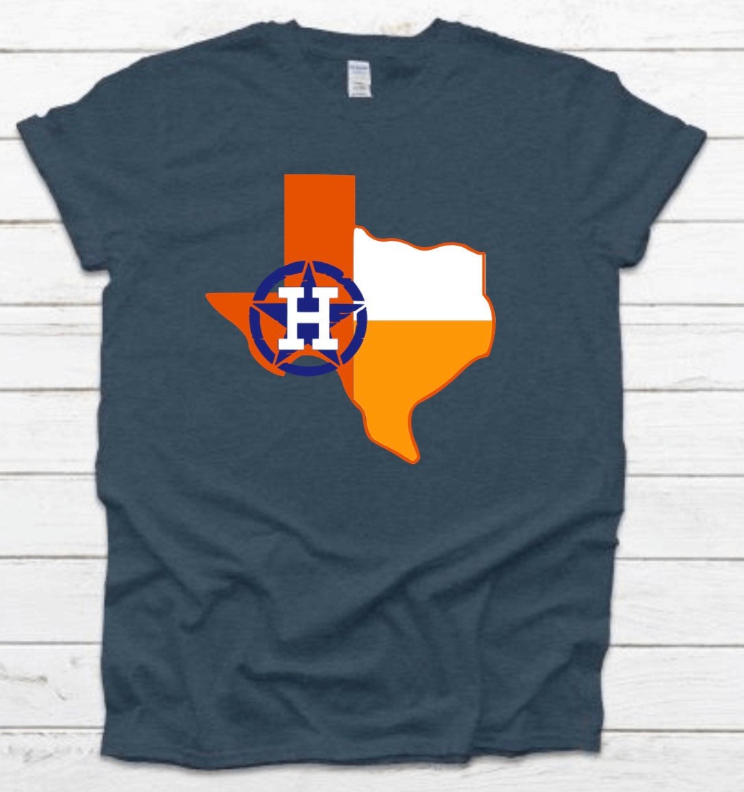Astros Baseball Graphic Tee Houston Texas Baseball Fan Etsy
