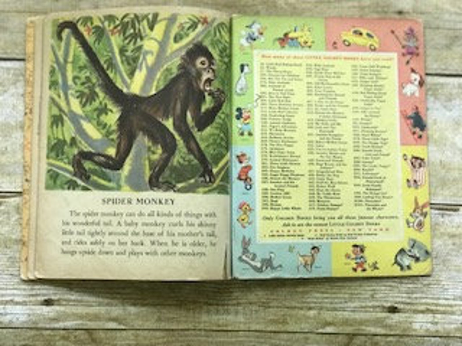 Little Golden Book Wild Animal Babies | Etsy