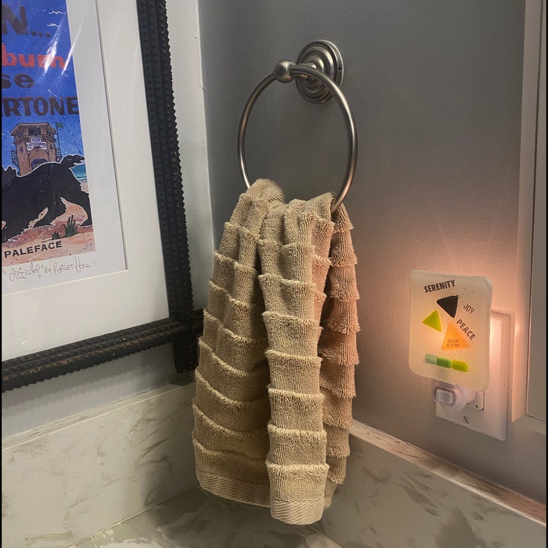 Joy Peace Serenity nightlight AA One Day At A Time,Display AA Birthday Present,Sobriety Gift symbolic triangle nightlight