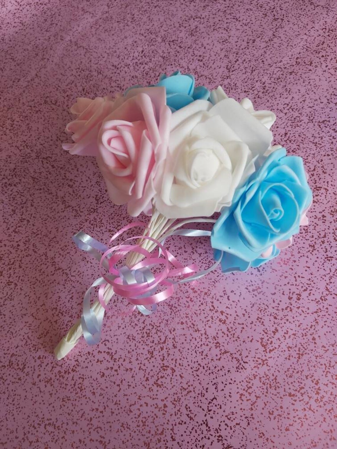 Transgender Pride Flower Bouquet Pride Flag Flowers Trans Etsy