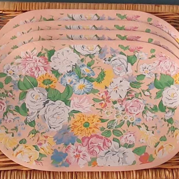 Oval Vinyl Placemats Etsy